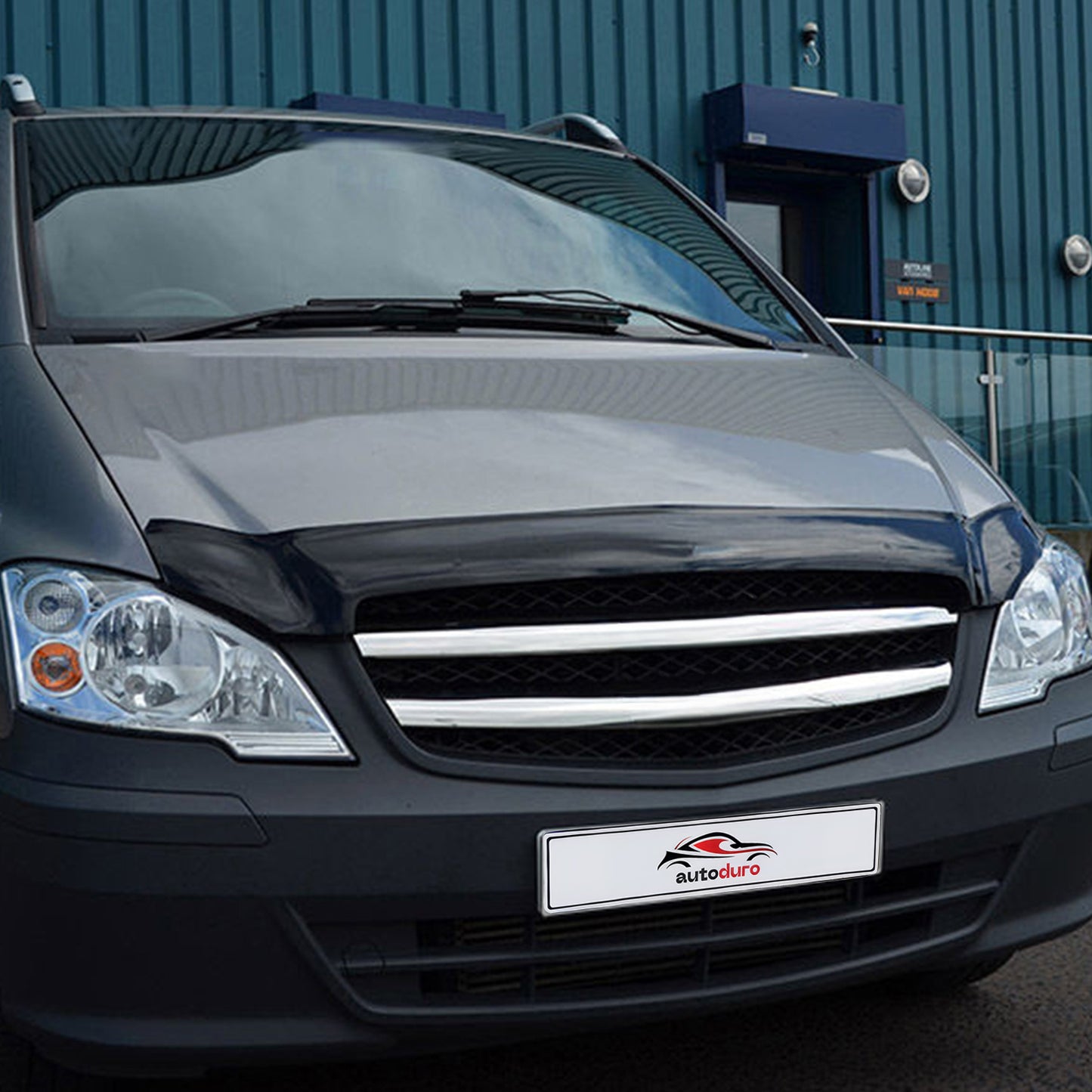 Autoduro Mercedes Viano 2004 - 2011 Bonnet Deflector 3mm - 30550304-010409-30010101_7