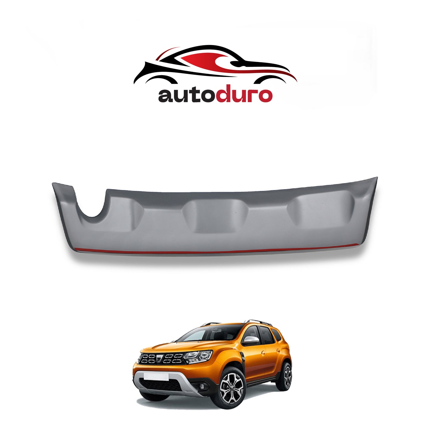 Autoduro Dacia Duster 2018 - 2022 Rear Bumper Sill Protector 3pcs - 36210218-010018-20010402_8