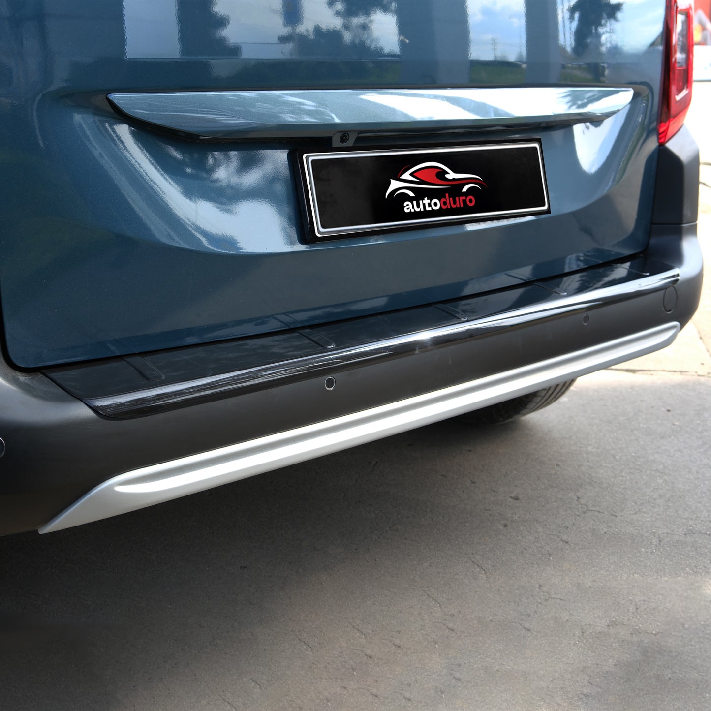 Autoduro Citroen Berlingo 2019 Onwards Rear Bumper Sill Protector Gloss - 39200119-010500-20010101_12
