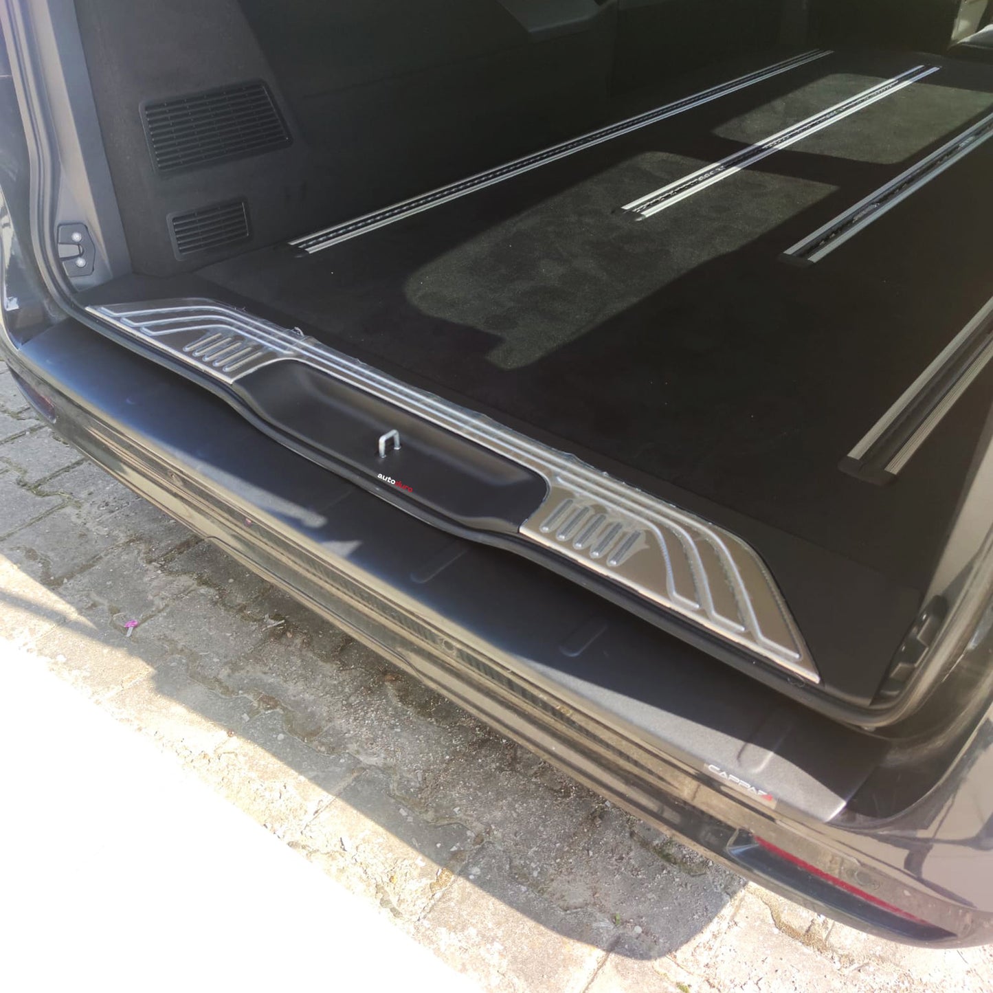Autoduro Mercedes V-Class 2019 Onwards Rear Bumper Sill Protector Matt - 39550919-010500-20010402_13