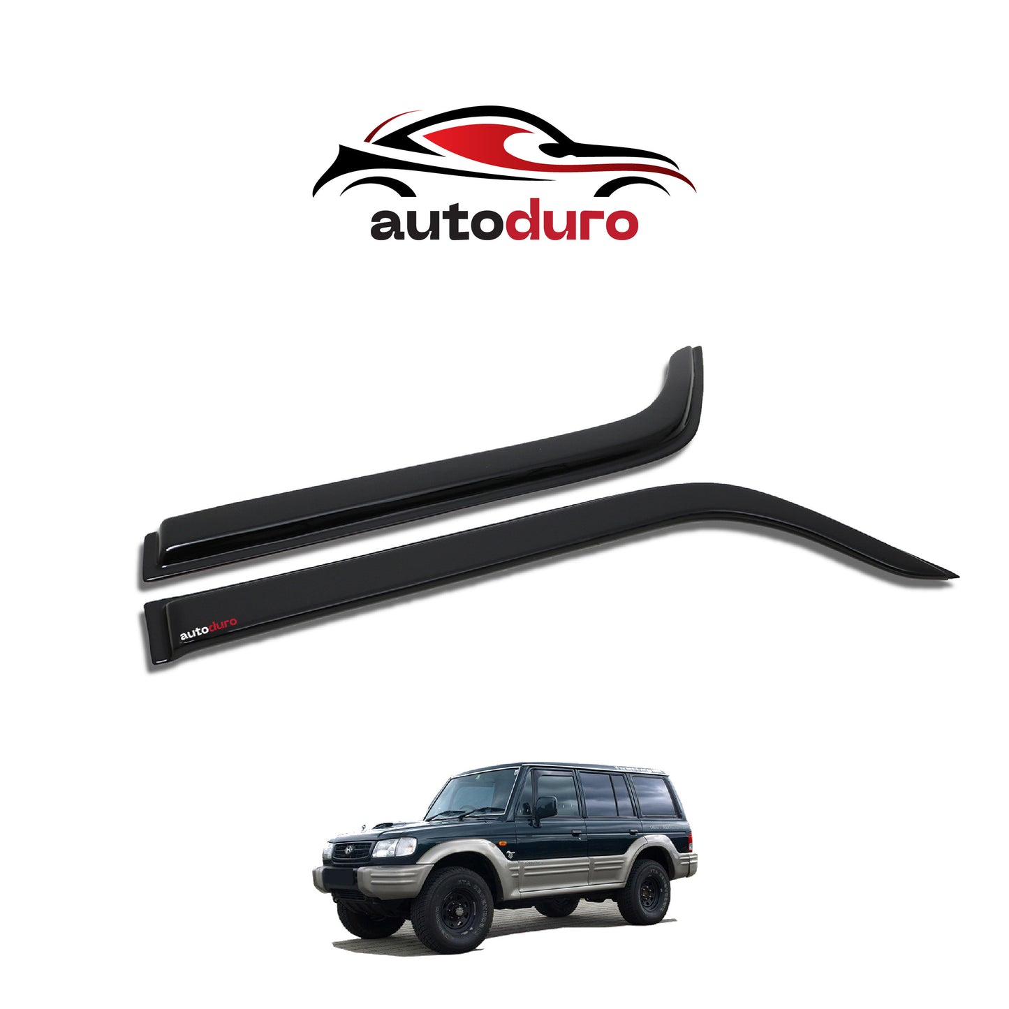 Autoduro Hyundai Galloper 1997 - 2003 Rear Bumper Sill Protector - 45360197-012210-30010101_13
