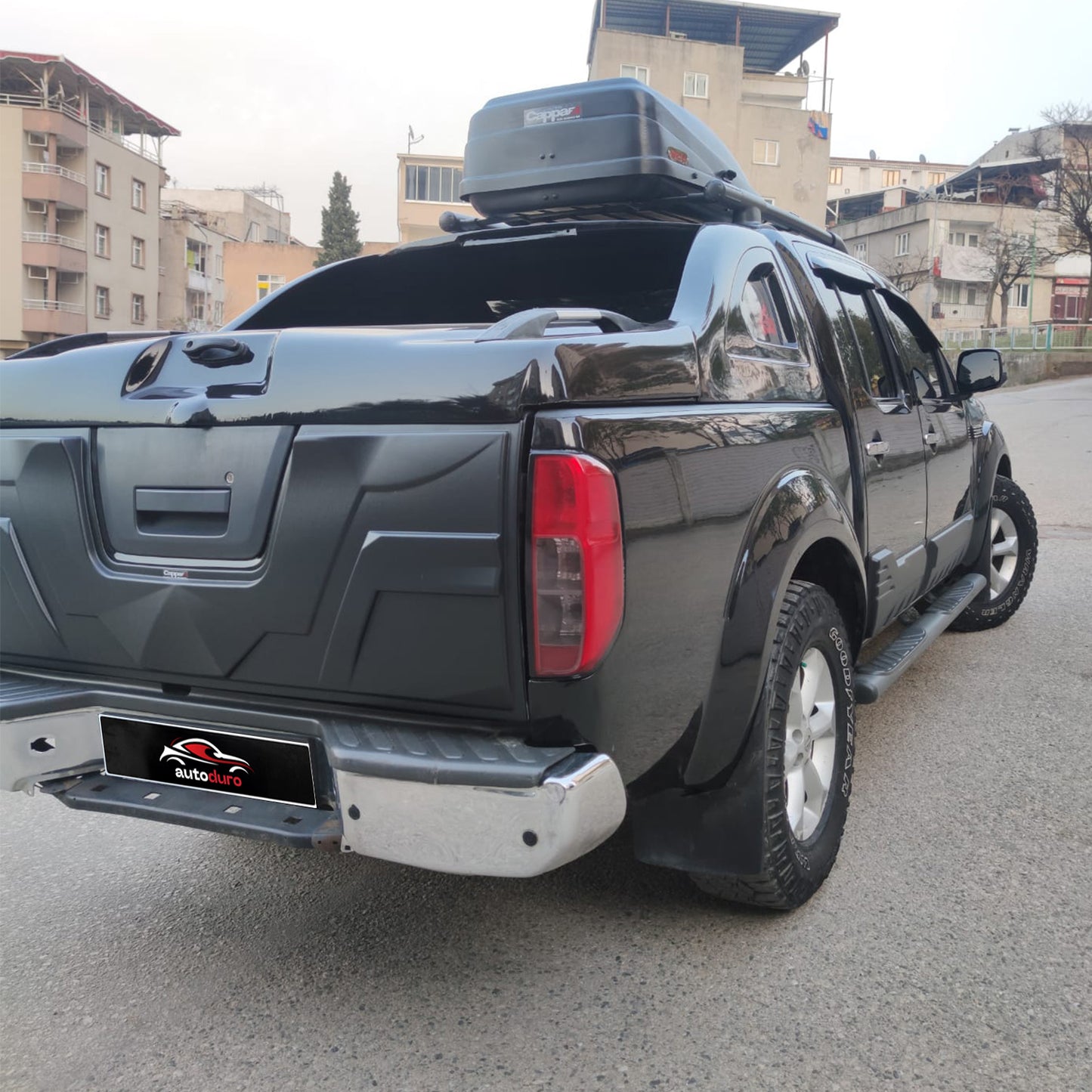 Autoduro Nissan Navara 2006 - 2015 Boot Lid Fender Flares - 64580206-010512-20090402_8