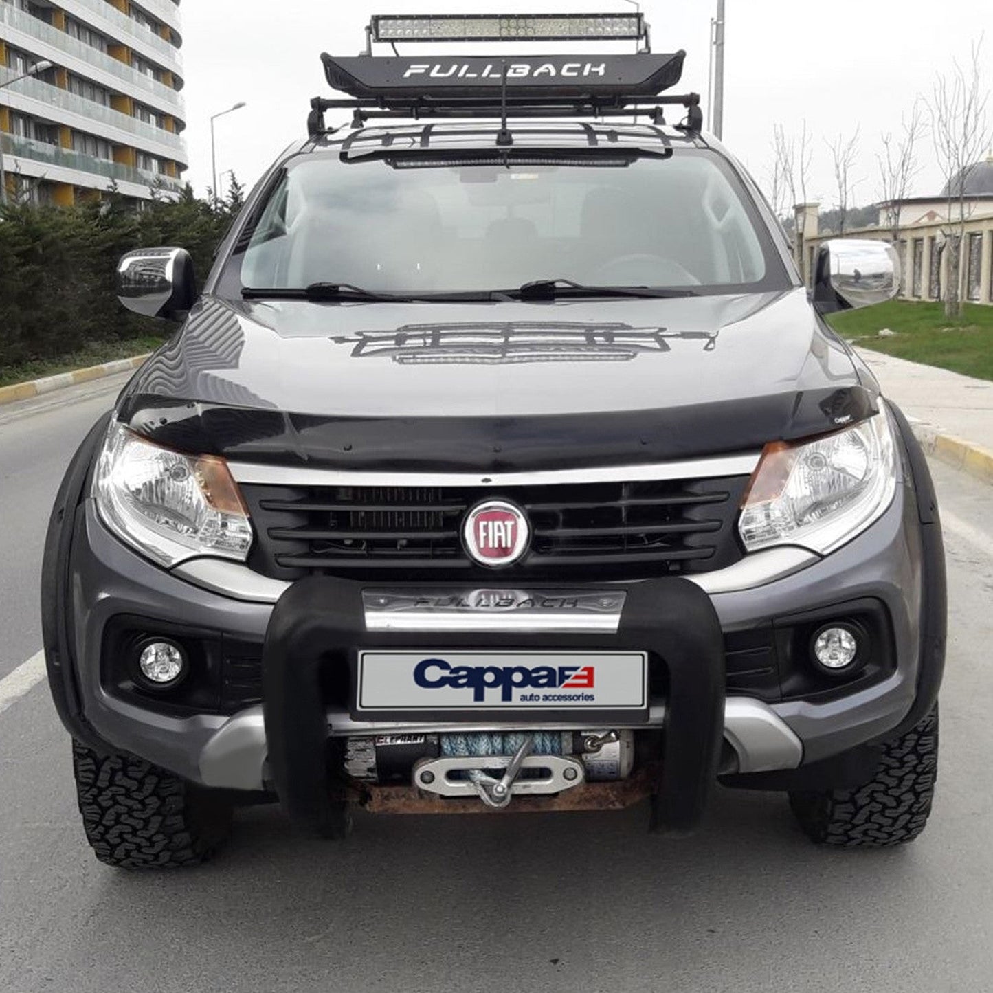Fiat Fullback 2016 Onwards Bonnet Deflector 4mm