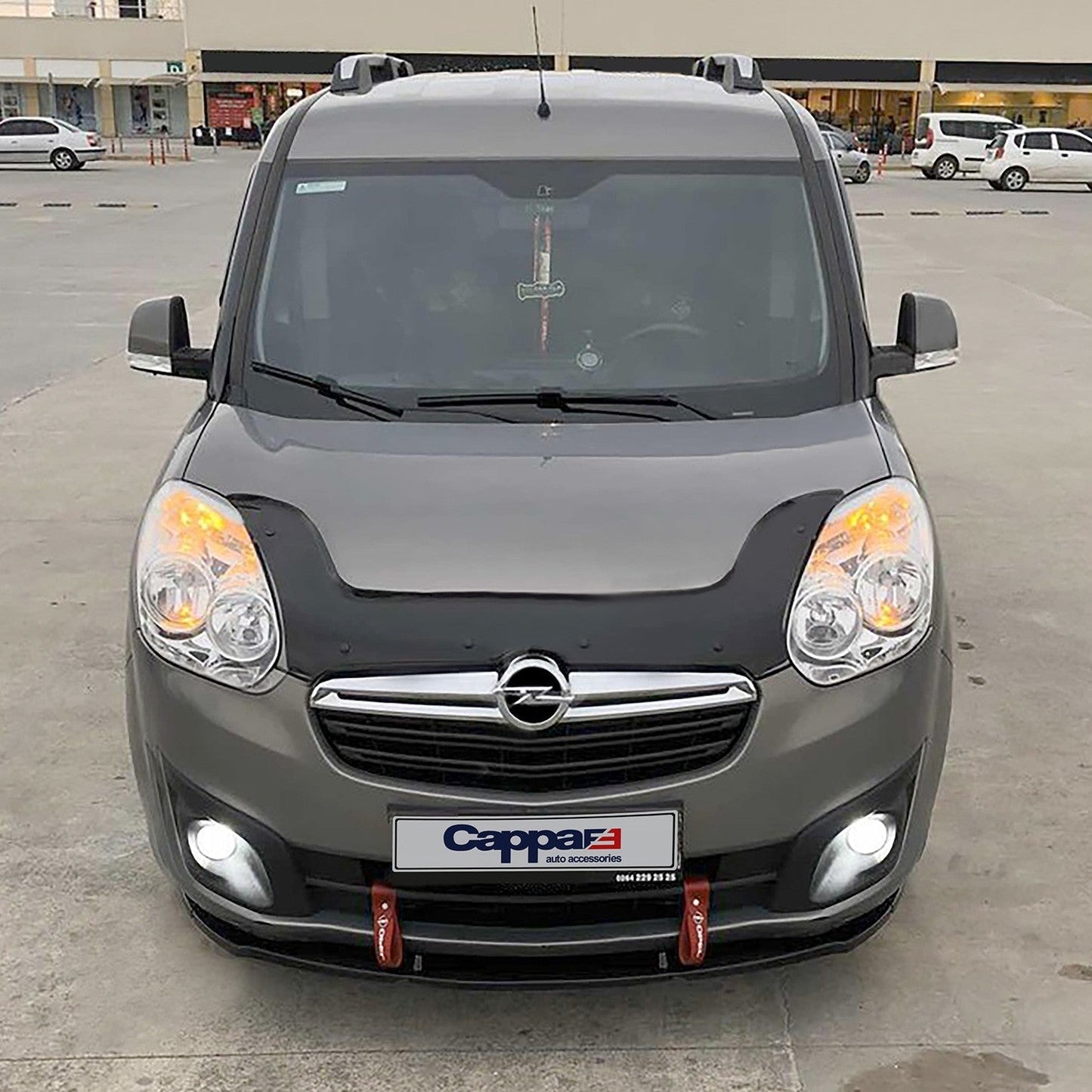 Opel Combo 2011 - 2017 Rear Bumper Sill Protector 4mm