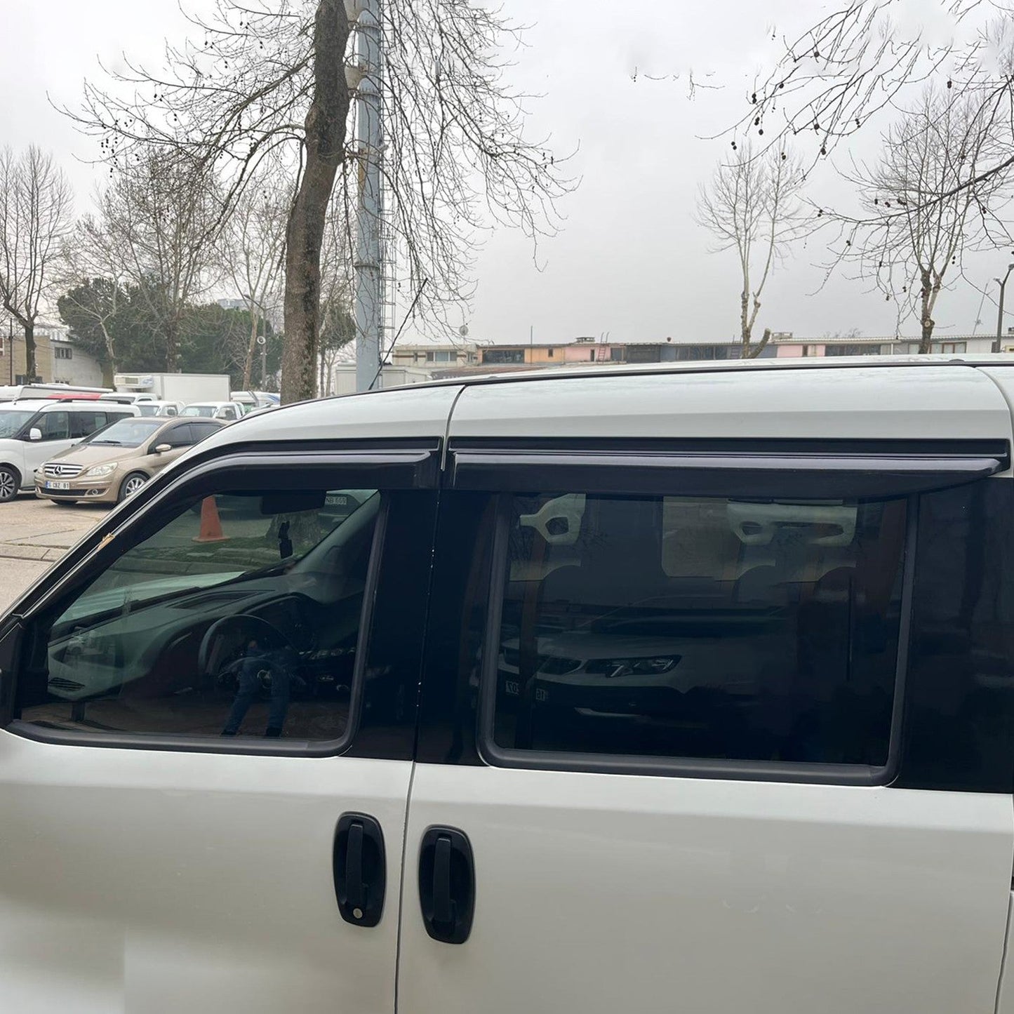 Fiat Doblo 2015 - 2022 Window Wind Deflectors 4pcs