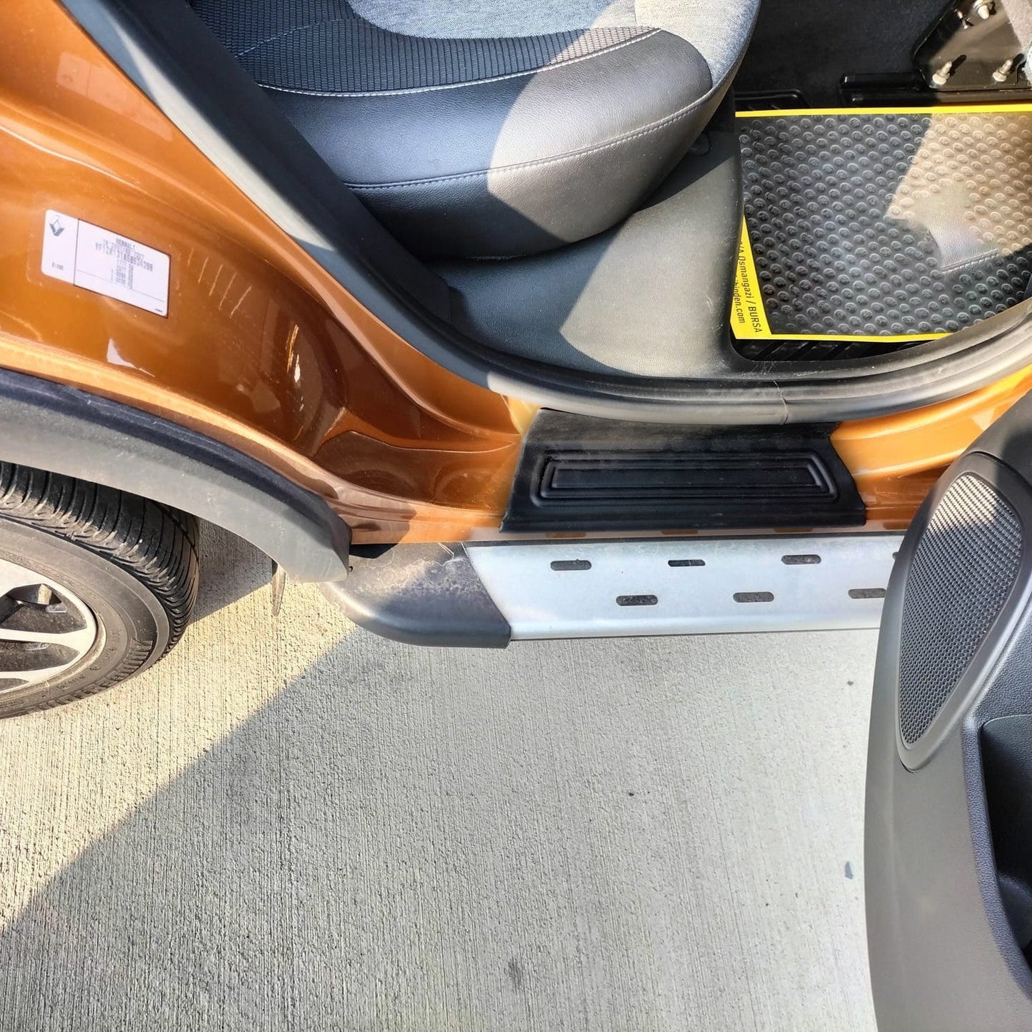 Renault Capture 2013 - 2019 Door Sill Protector 4pcs