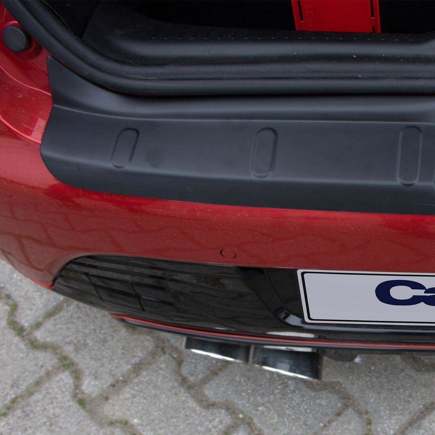 Renault Clio 2012 - 2020 Rear Bumper Sill Protector Matt