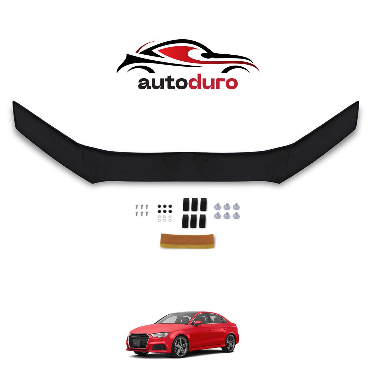 Autoduro Audi A3 2016 - 2020 Bonnet Deflector 4mm - 30120116-010409-40010101_2