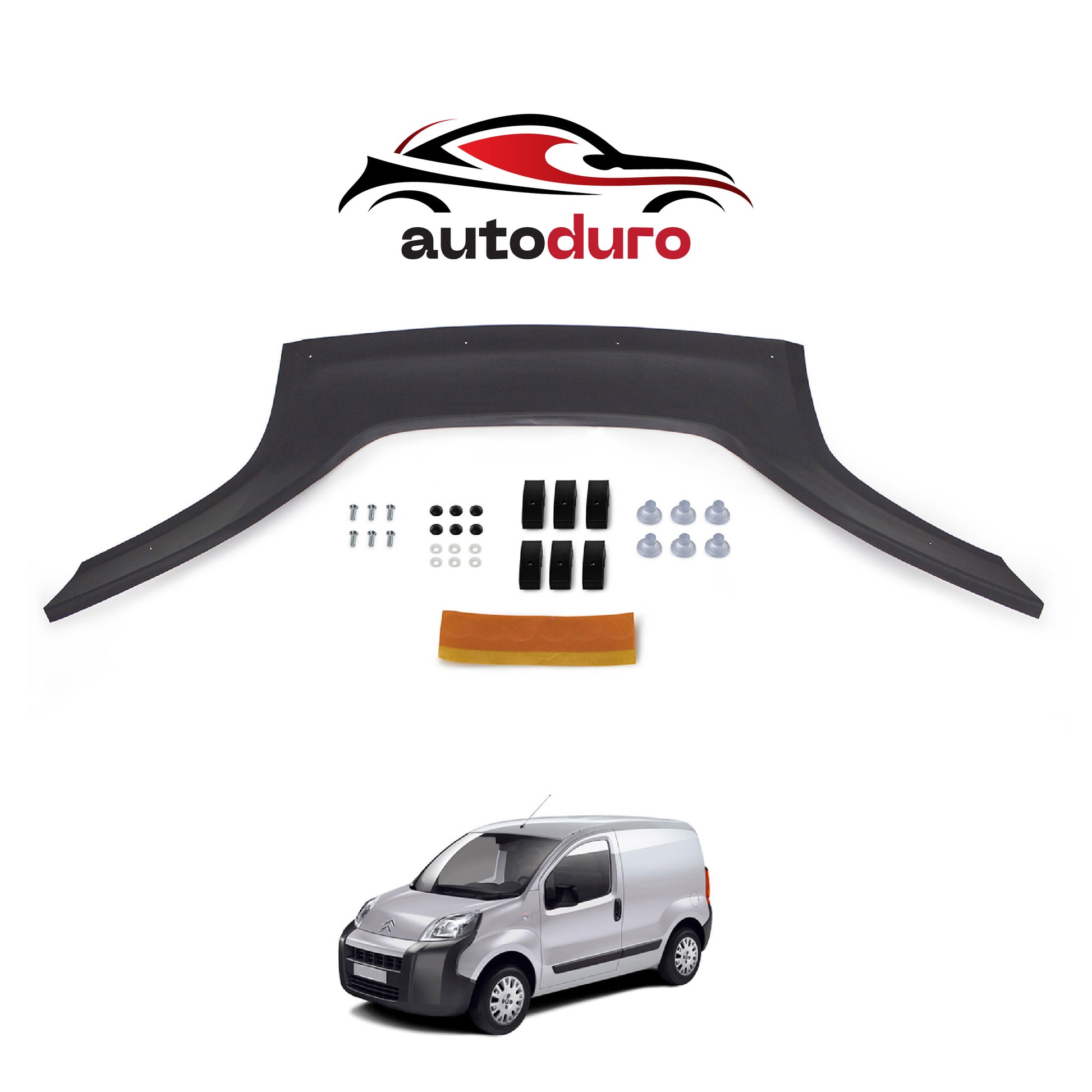 Autoduro Citroen Nemo 2007 - 2016 Bonnet Deflector 4mm - 30200707-010409-40010101_2