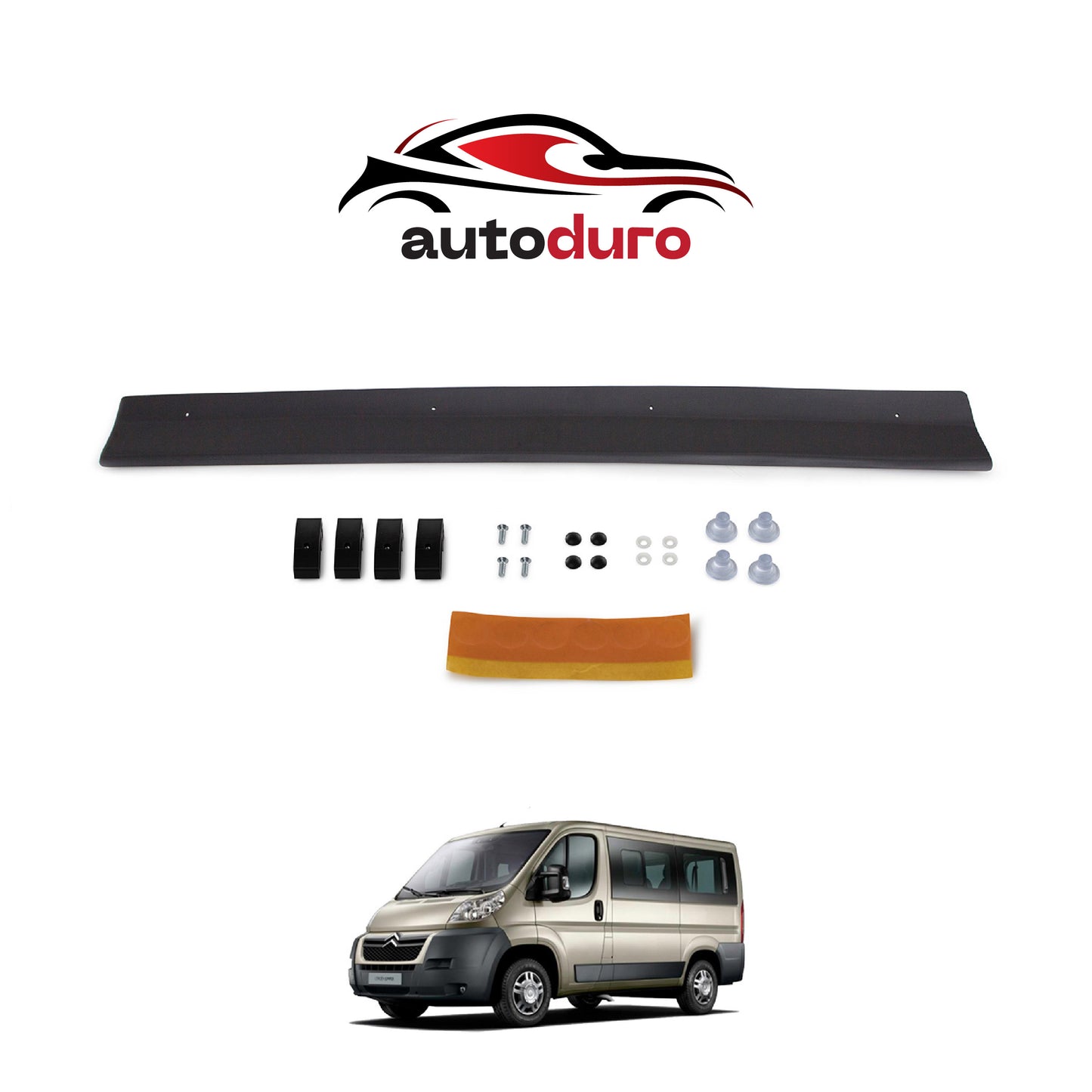 Autoduro Citroen Relay 1994 - 2006 Bonnet Deflector 4mm - 30200802-010409-40010101_2