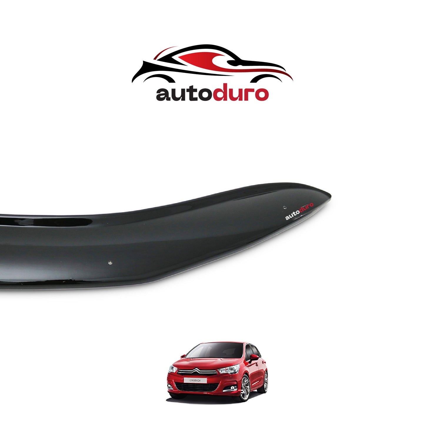 Autoduro Citroen C4 2011 Onwards Bonnet Deflector 4mm - 30200911-010409-40010101_2