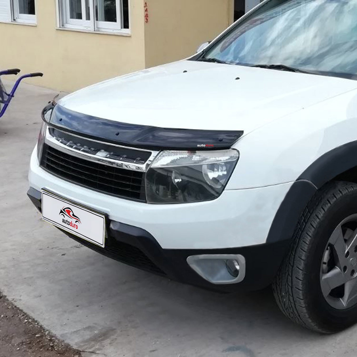 Autoduro Dacia Duster 2010 - 2017 Bonnet Deflector 4mm - 30210210-010409-40010101_6