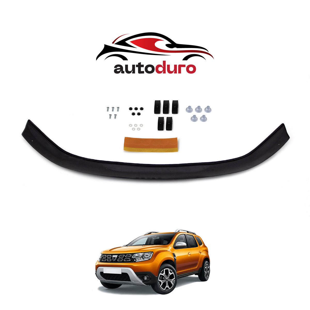 Autoduro Dacia Duster 2018 - 2024 Bonnet Deflector 3mm - 30210218-010409-30010101_2