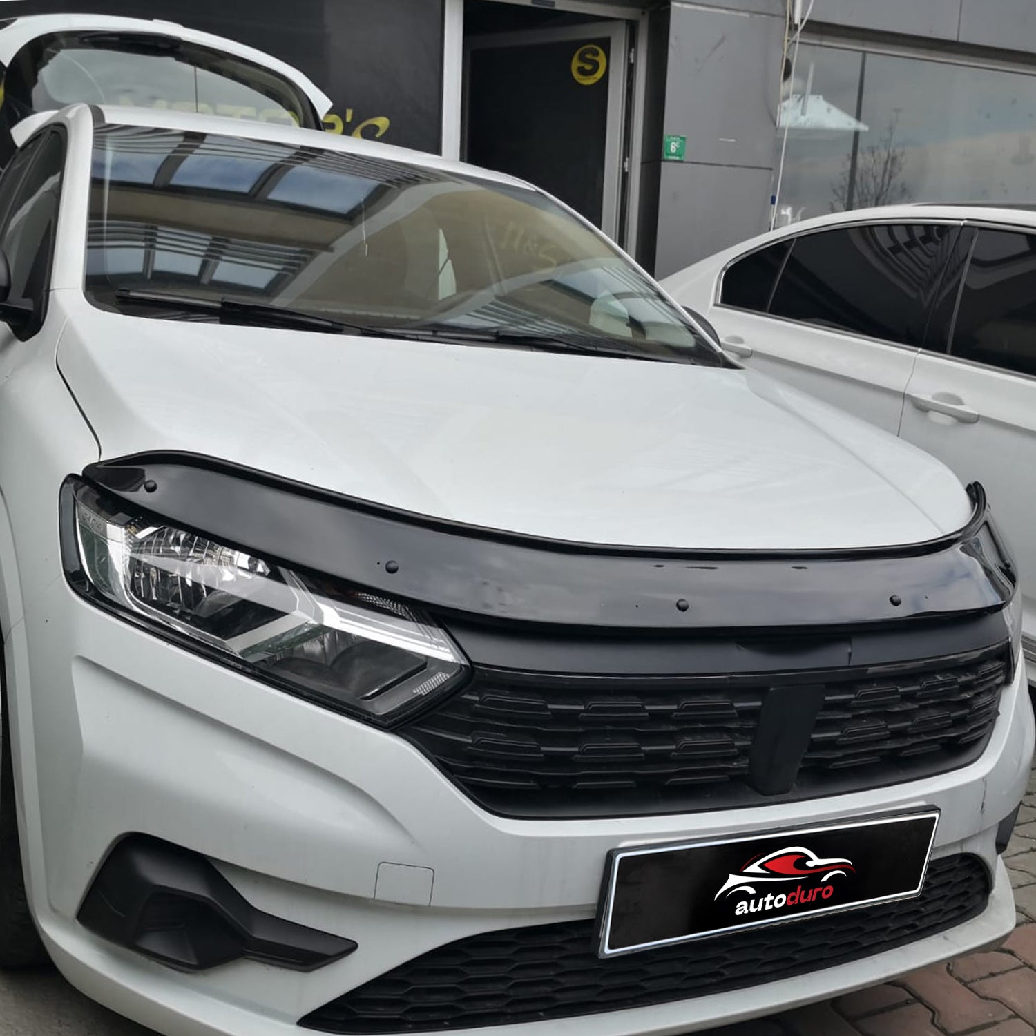 Autoduro Dacia Sandero 2021 Onwards Bonnet Deflector 4mm - 30210621-010409-40010101_6
