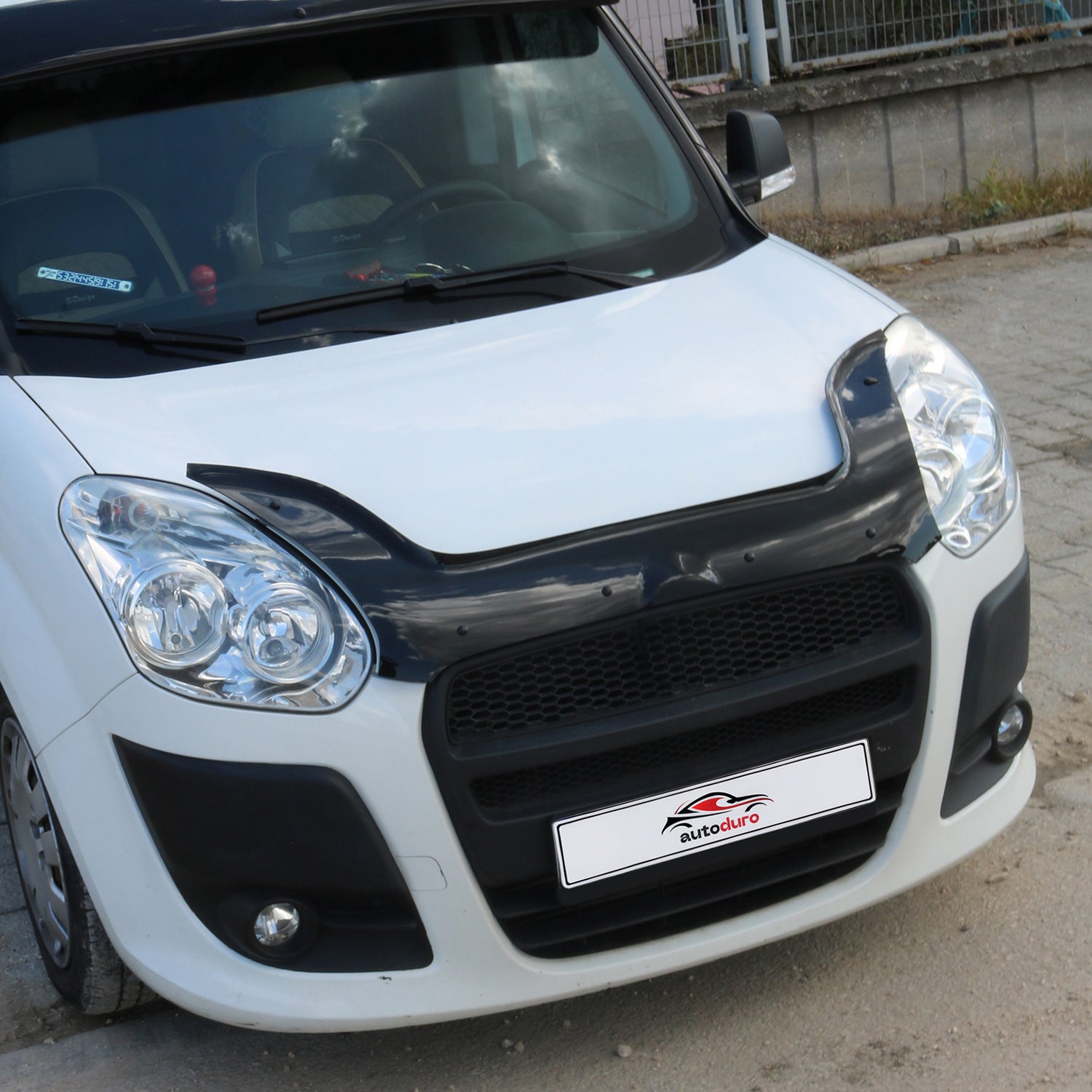 Autoduro Fiat Doblo 2000 - 2005 Bonnet Deflector 3mm - 30290300-010409-30010101_6