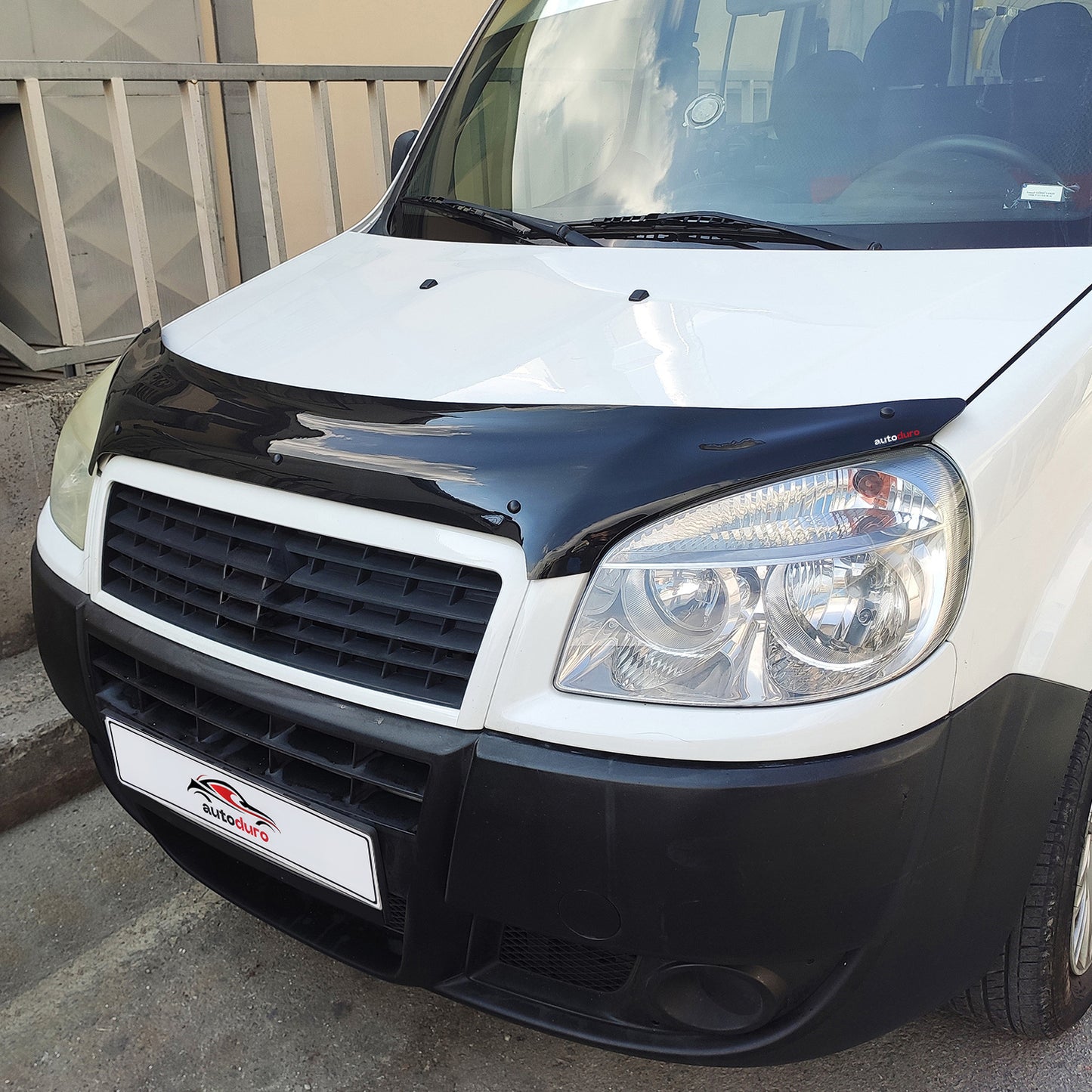 Autoduro Fiat Doblo 2006 - 2010 Bonnet Deflector 3mm - 30290306-010409-30010101_8