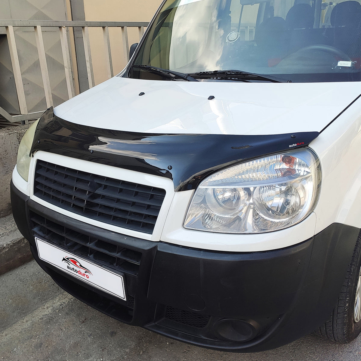 Autoduro Fiat Doblo 2006 - 2010 Bonnet Deflector 4mm - 30290306-010409-40010101_8