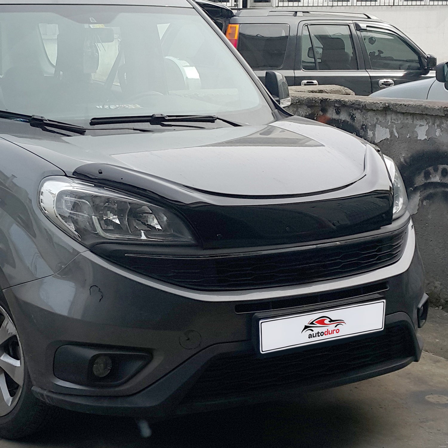 Autoduro Fiat Doblo 2015 - 2022 Bonnet Deflector 4mm - 30290315-010409-40010101_10