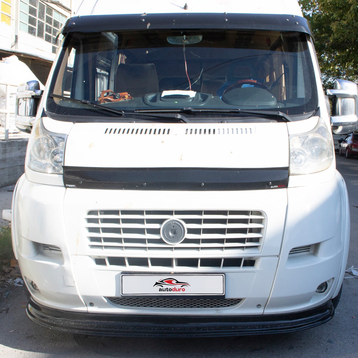 Autoduro Fiat Ducato 2006 - 2014 Bonnet Deflector 4mm - 30290506-010409-40010101_5