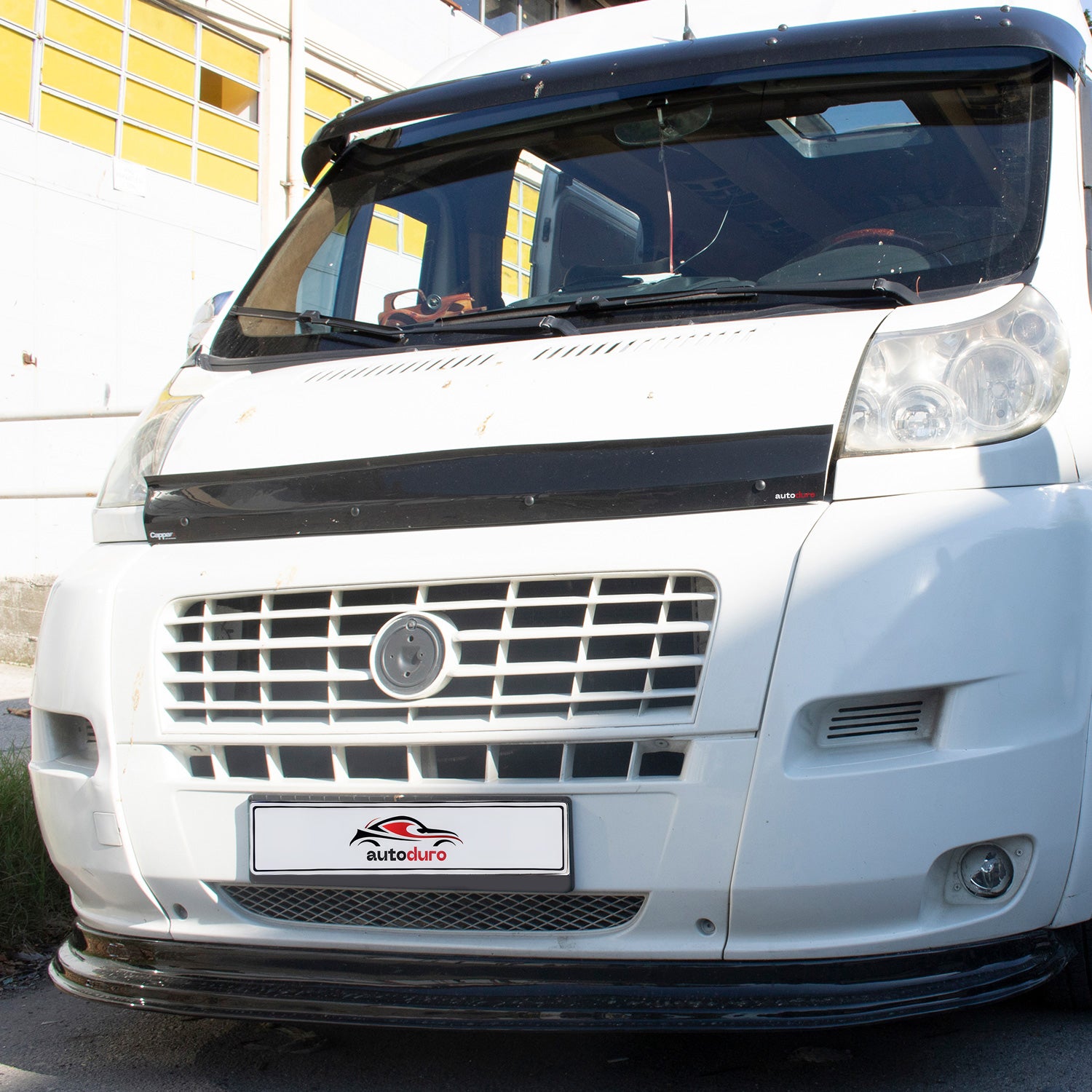 Autoduro Fiat Ducato 2006 - 2014 Bonnet Deflector 4mm - 30290506-010409-40010101_6