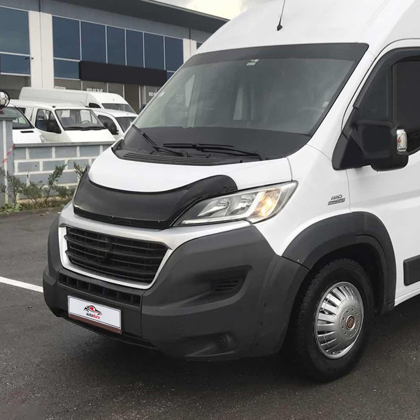 Autoduro Fiat Ducato 2014 Onwards Bonnet Deflector 3mm - 30290514-010409-30010101_5