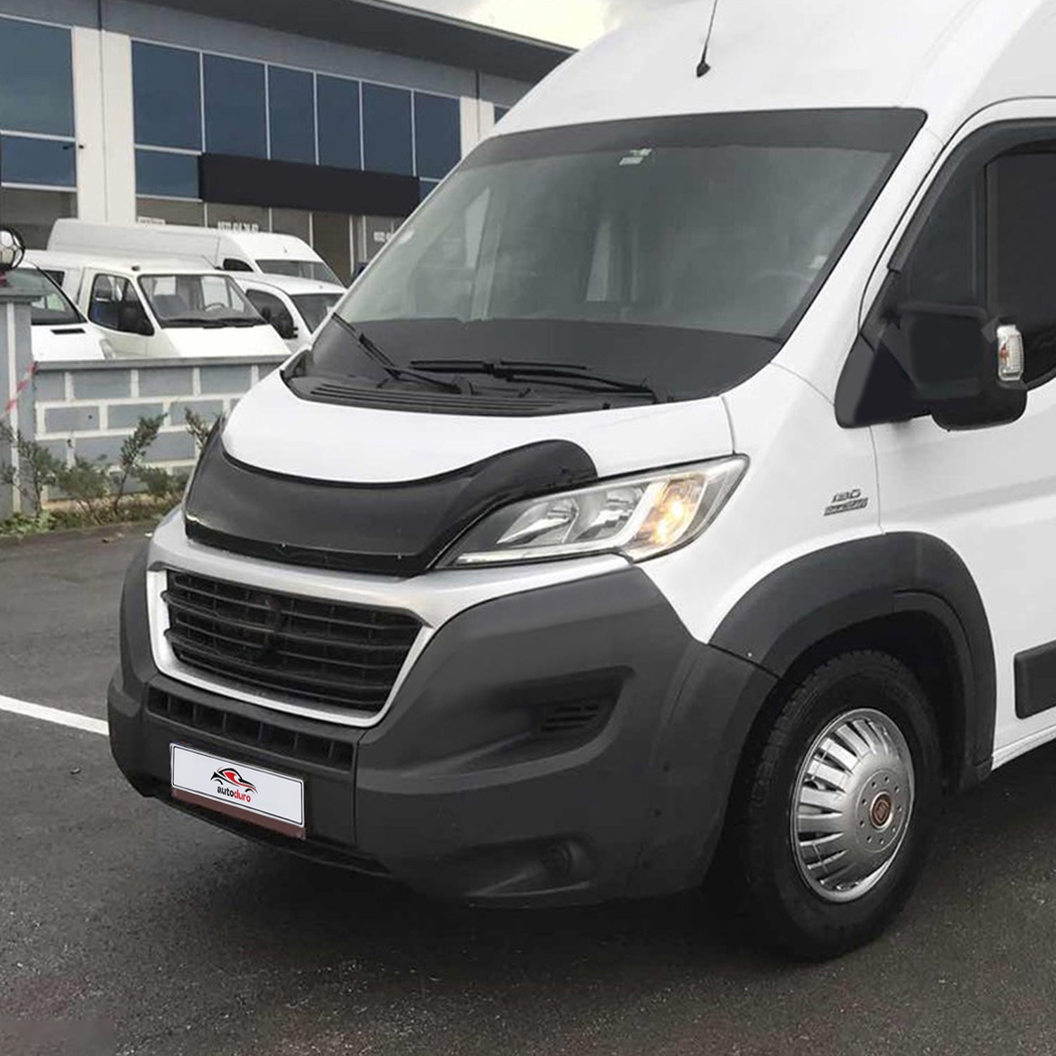 Autoduro Fiat Ducato 2014 Onwards Bonnet Deflector 3mm - 30290514-010409-30010101_5