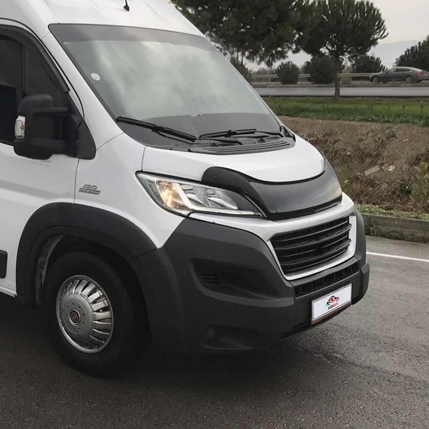Autoduro Fiat Ducato 2014 Onwards Bonnet Deflector 3mm - 30290514-010409-30010101_7