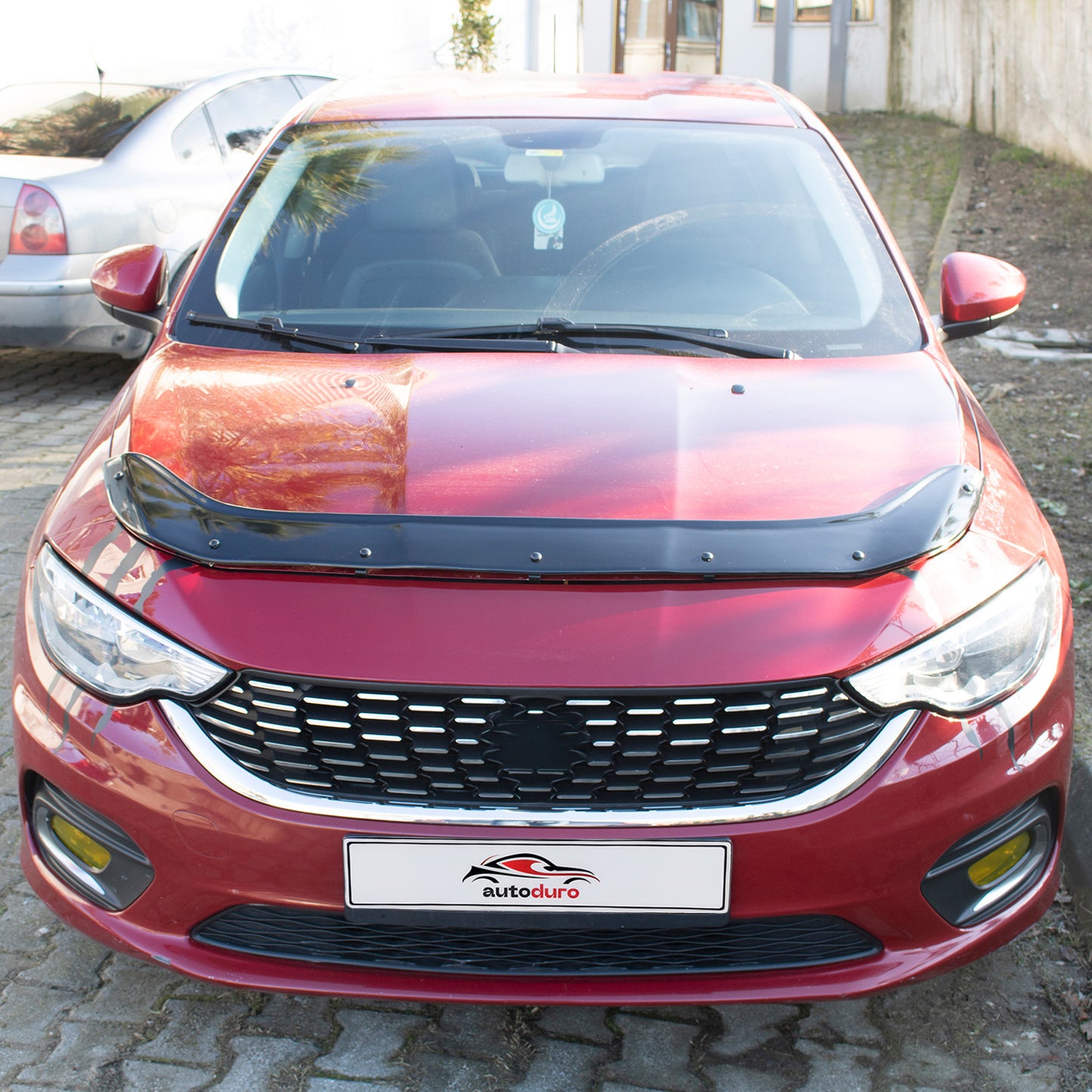 Autoduro Fiat Egea 2015 Onwards Bonnet Deflector 4mm - 30290615-010409-40010101_4