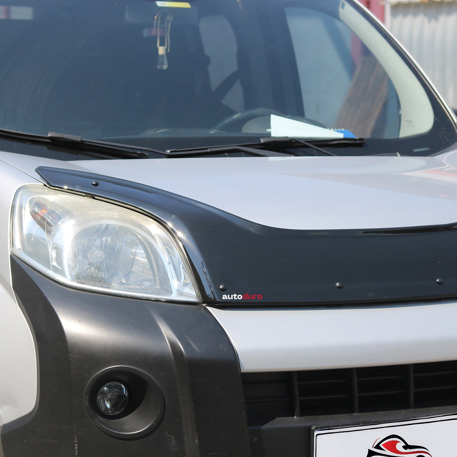Autoduro Fiat Fiorino 2007 Onwards Bonnet Deflector 3mm - 30290707-010409-30010101_7