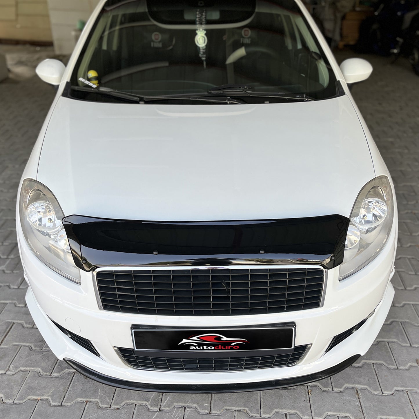 Autoduro Fiat Linea 2007 - 2018 Bonnet Deflector 4mm - 30290907-010409-40010101_10