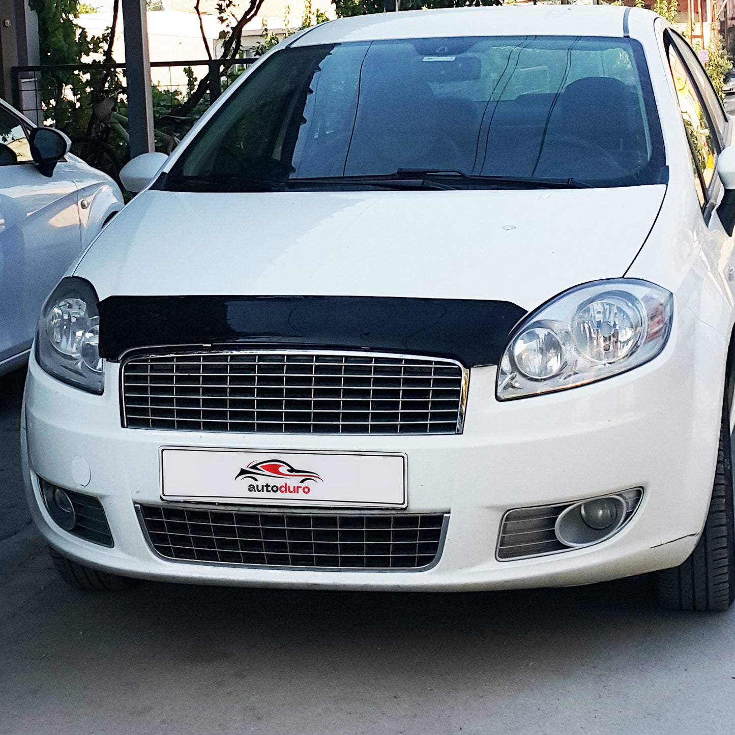 Autoduro Fiat Linea 2007 - 2018 Bonnet Deflector 4mm - 30290907-010409-40010101_4