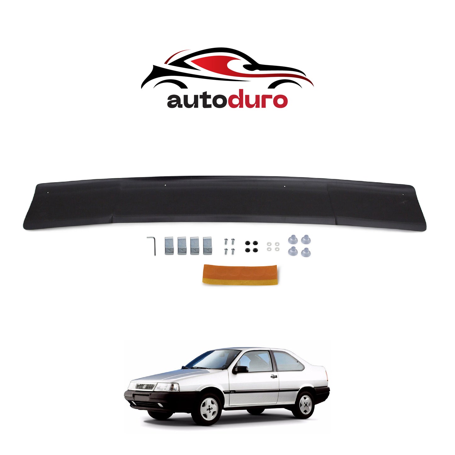 Autoduro Fiat Tempra 1989 - 2000 Bonnet Deflector 4mm - 30291389-010409-40010101_2