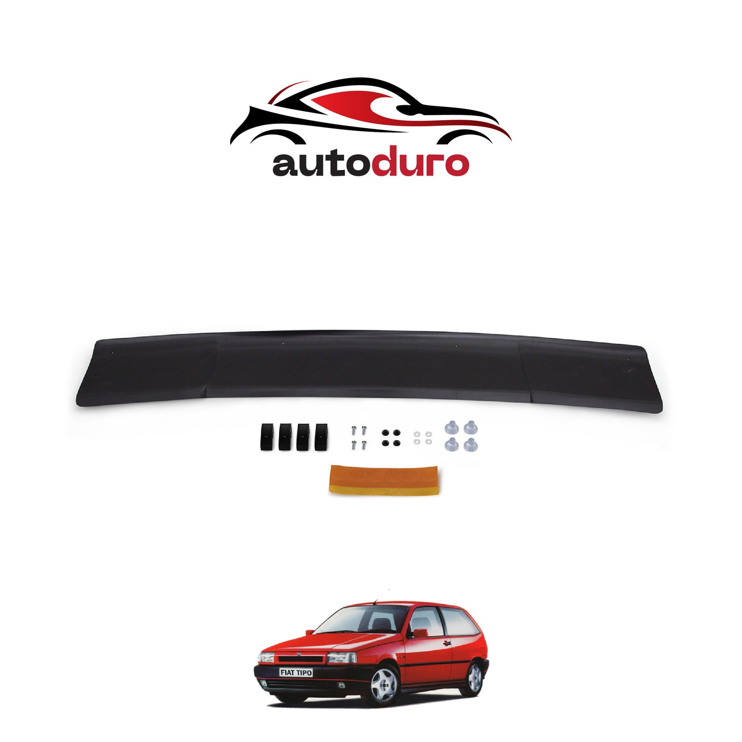 Autoduro Fiat Tipo 1988 - 2000 Bonnet Deflector 4mm - 30291588-010409-40010101_2