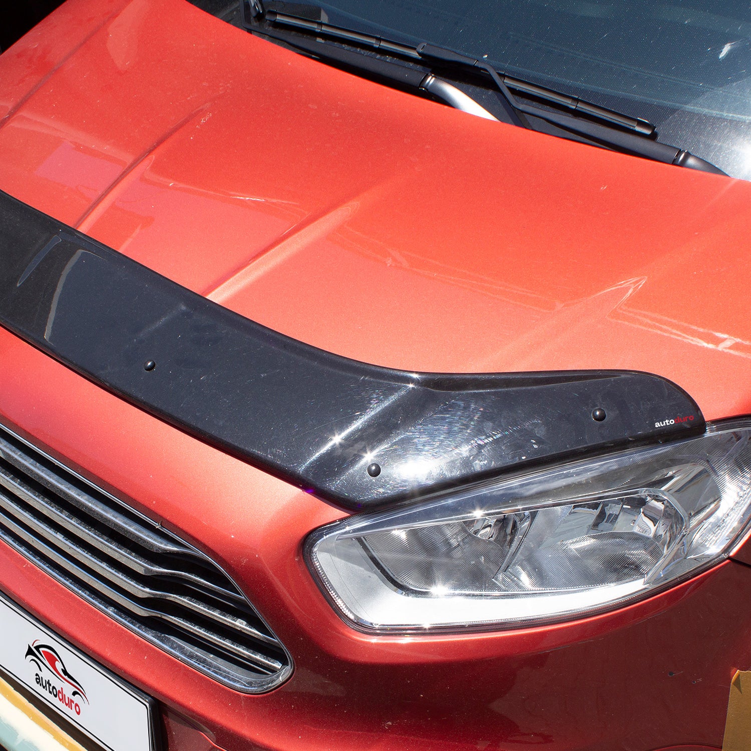 Autoduro Ford Courier 2014 - 2018 Bonnet Deflector 3mm - 30300214-010409-30010101_12