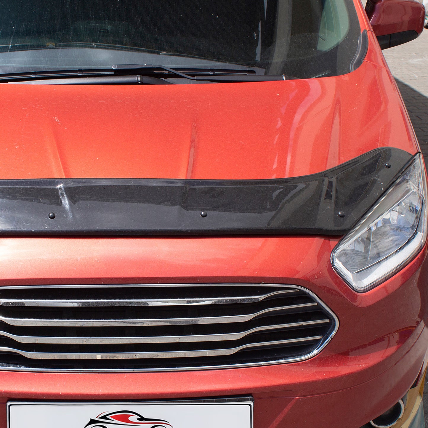 Autoduro Ford Courier 2014 - 2018 Bonnet Deflector 3mm - 30300214-010409-30010101_13
