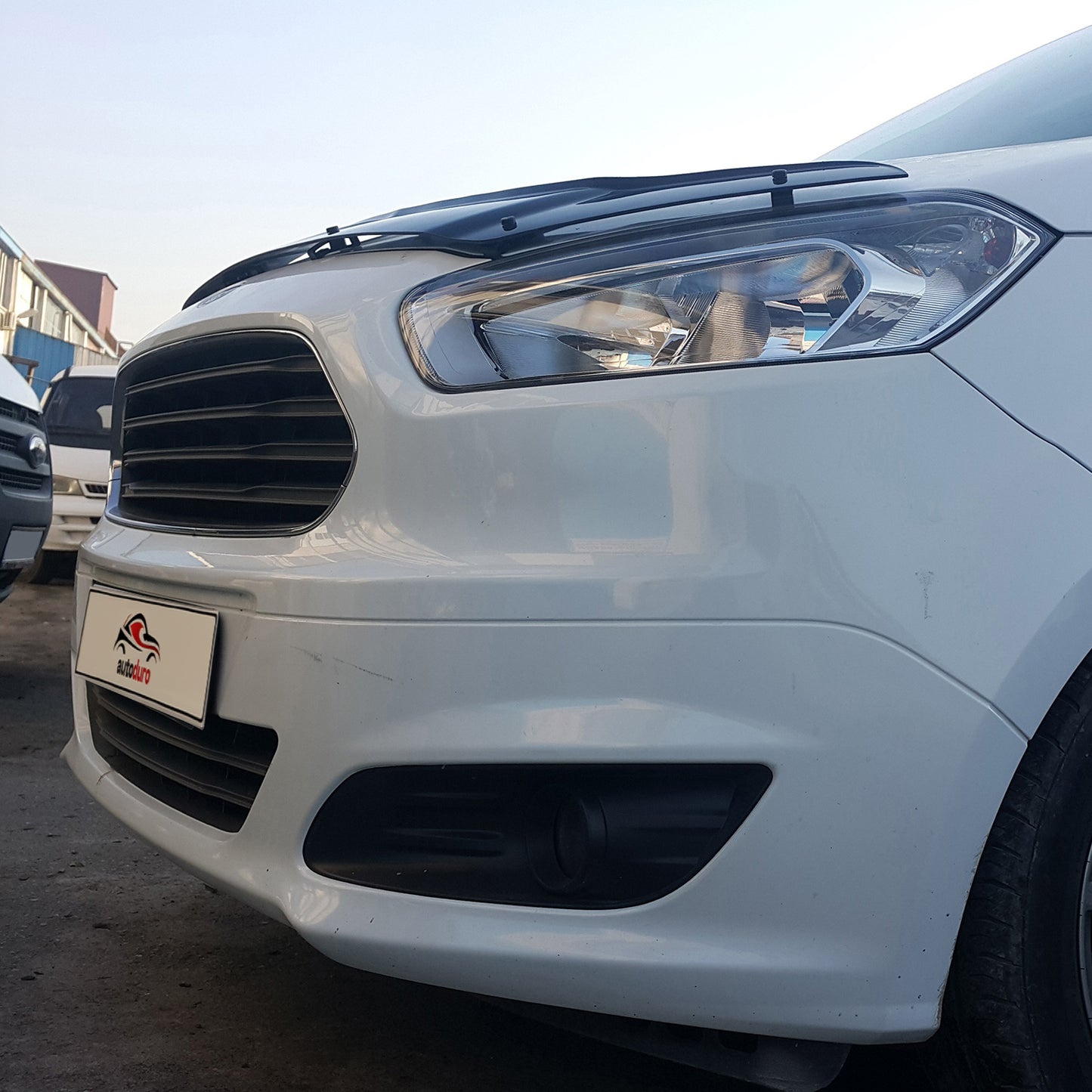 Autoduro Ford Courier 2014 - 2018 Bonnet Deflector 4mm - 30300214-010409-40010101_10