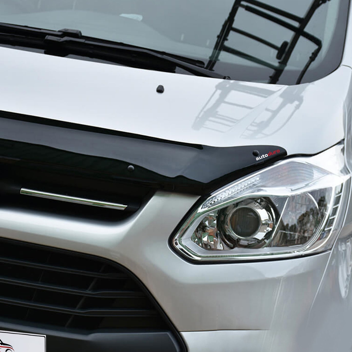 Autoduro Ford Custom 2012 - 2017 Bonnet Deflector 3mm - 30300312-010409-30010101_6