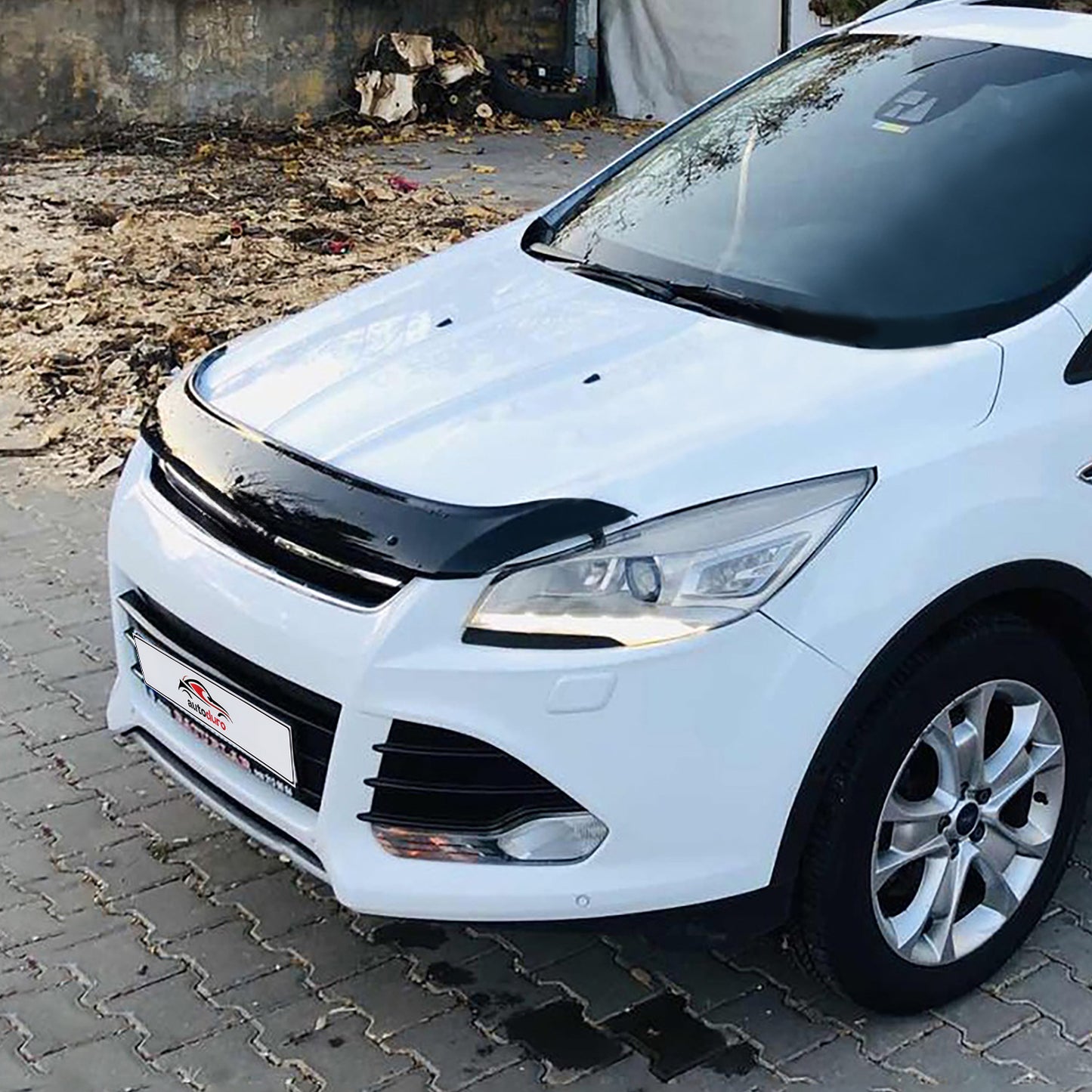 Autoduro Ford Kuga 2013 - 2016 Bonnet Deflector 3mm - 30300713-010409-30010101_5