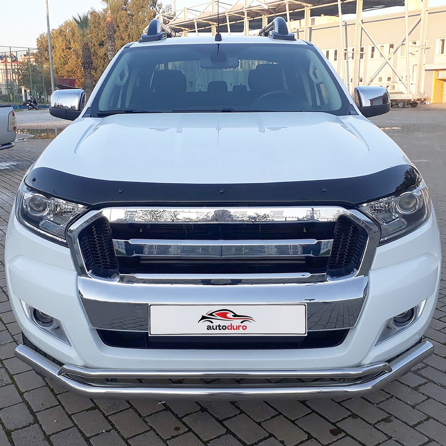 Autoduro Ford Ranger 2002 - 2006 Bonnet Deflector 4mm - 30300802-010409-40010101_4
