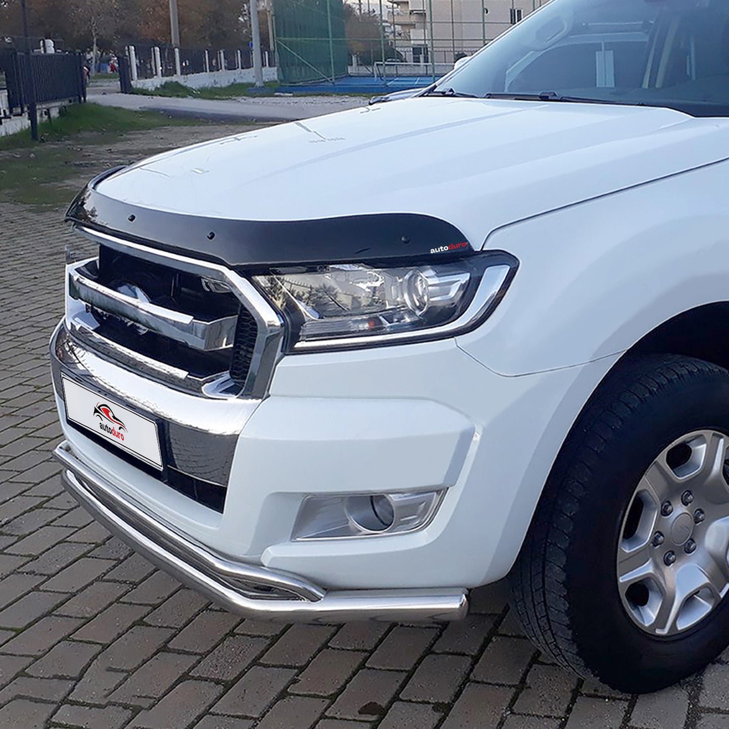 Autoduro Ford Ranger 2002 - 2006 Bonnet Deflector 4mm - 30300802-010409-40010101_5