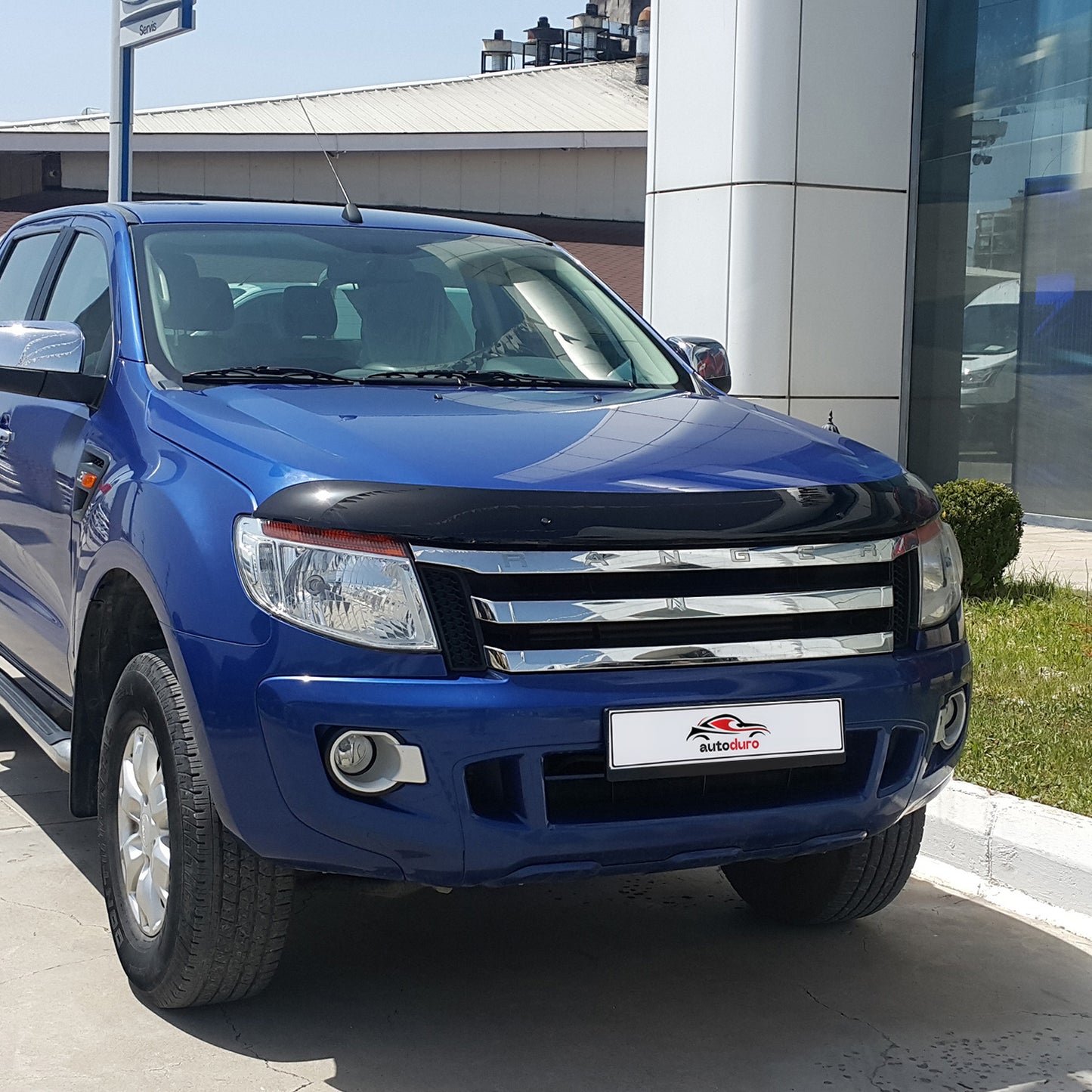 Autoduro Ford Ranger 2011 - 2015 Bonnet Deflector 3mm - 30300811-010409-30010101_6