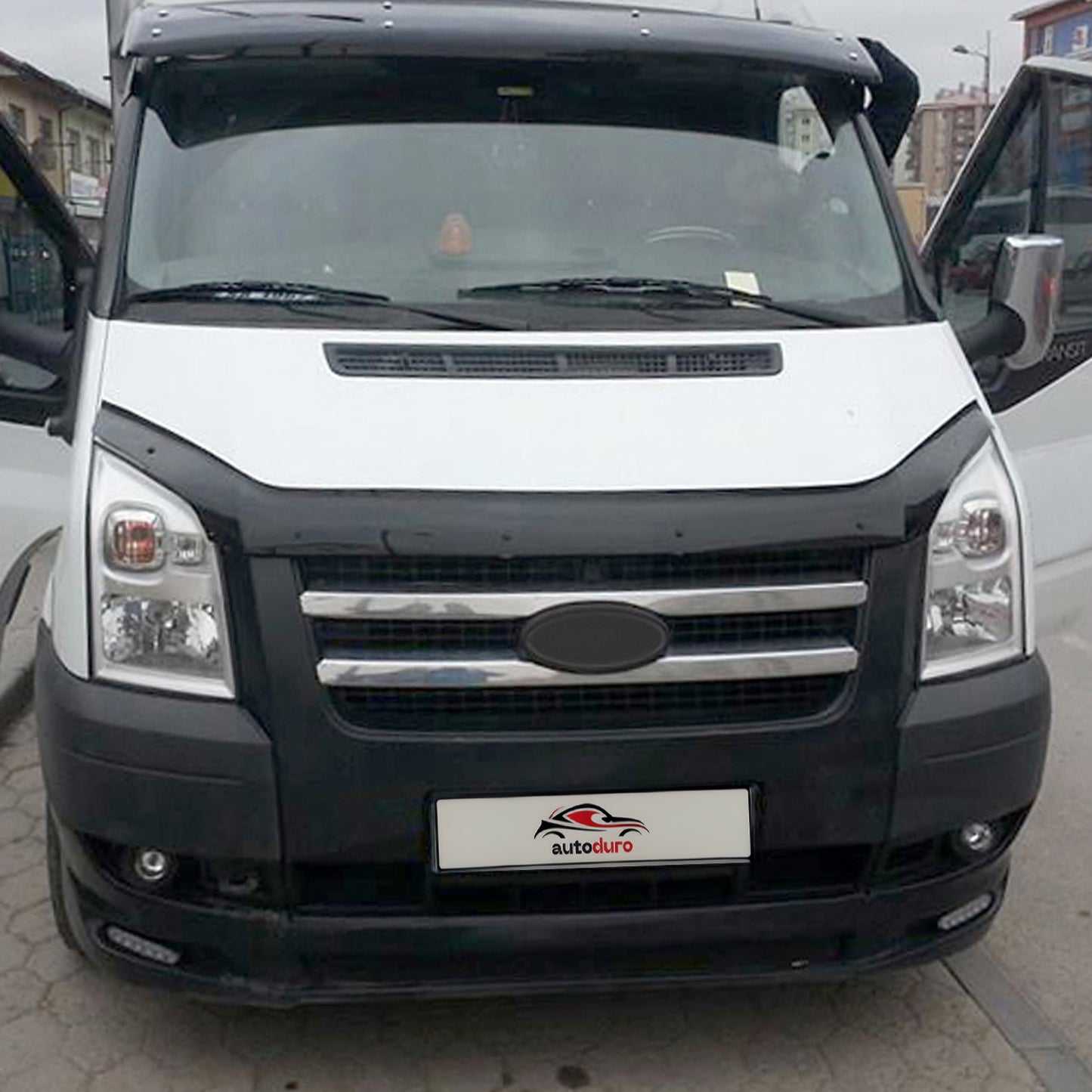 Autoduro Ford Transit 2006 - 2013 Bonnet Deflector 3mm - 30301106-010409-30010101_4