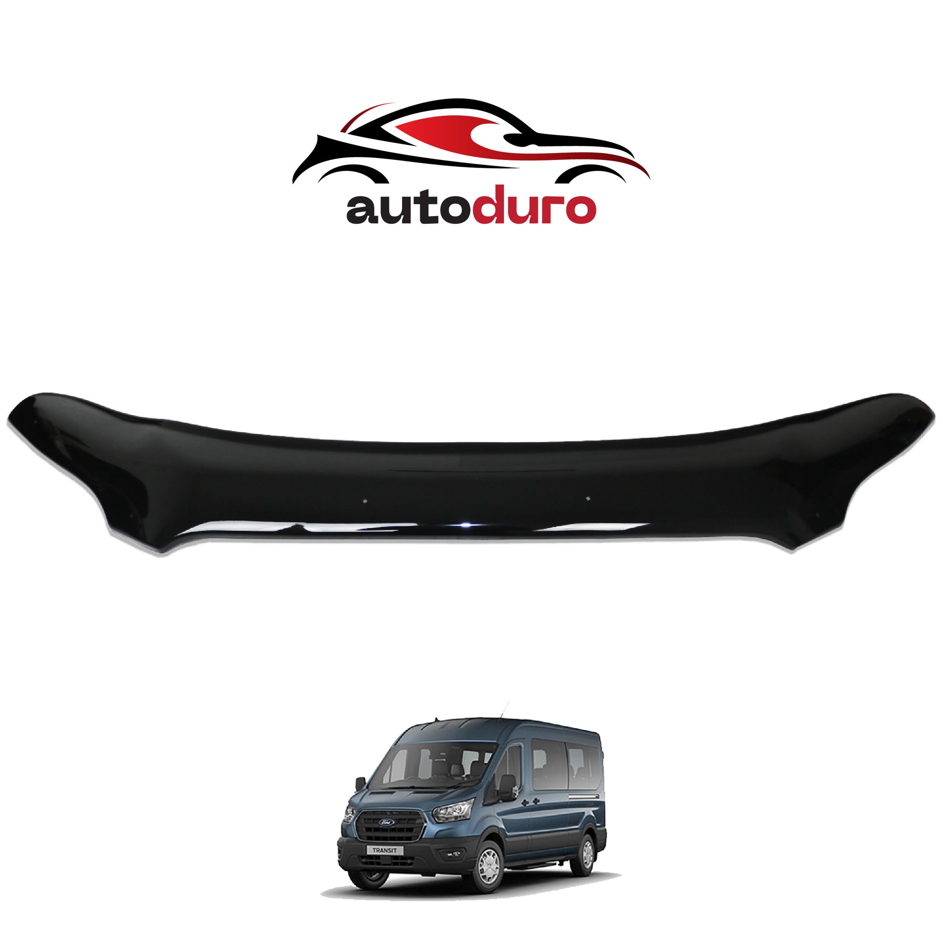Autoduro Ford Transit 2019 Onwards Bonnet Deflector 3mm - 30301119-010409-30010101_1
