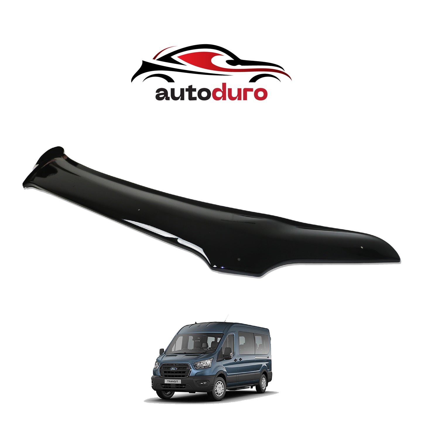 Autoduro Ford Transit 2019 Onwards Bonnet Deflector 3mm - 30301119-010409-30010101_3