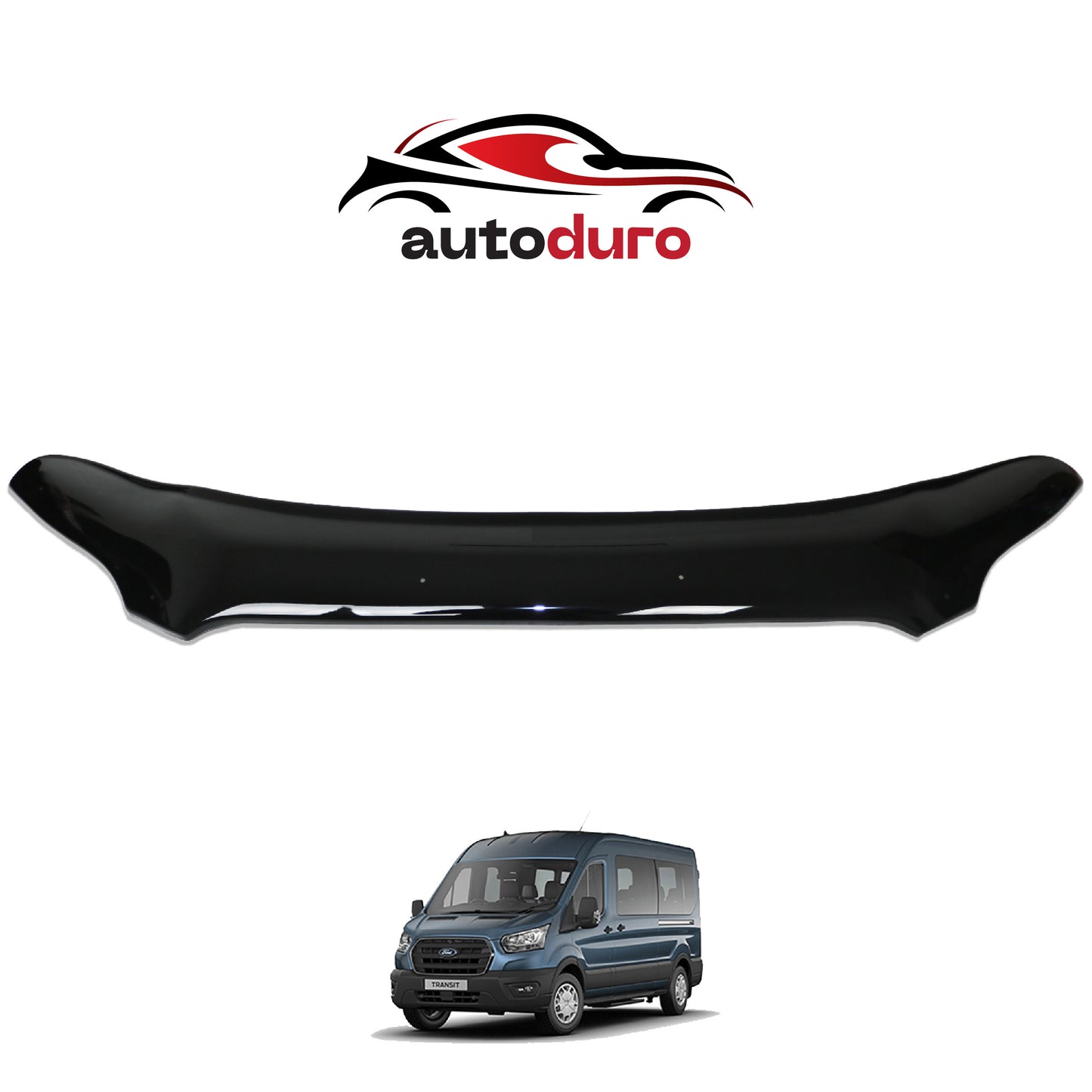 Autoduro Ford Transit 2019 Onwards Bonnet Deflector 4mm - 30301119-010409-40010101_1