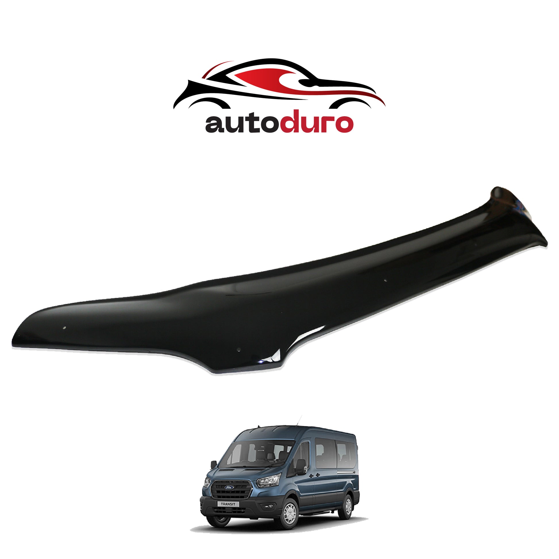 Autoduro Ford Transit 2019 Onwards Bonnet Deflector 4mm - 30301119-010409-40010101_2