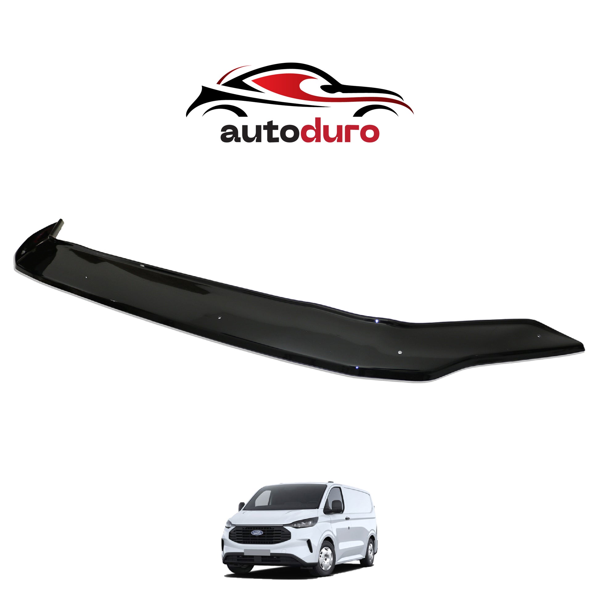 Autoduro Ford Custom 2023 Onwards Bonnet Deflector 3mm - 30301323-010409-30010101_2