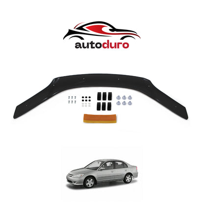 Autoduro Honda Civic 2001 - 2006 Rear Bumper Sill Protector 3mm - 30340201-010409-30010101_2