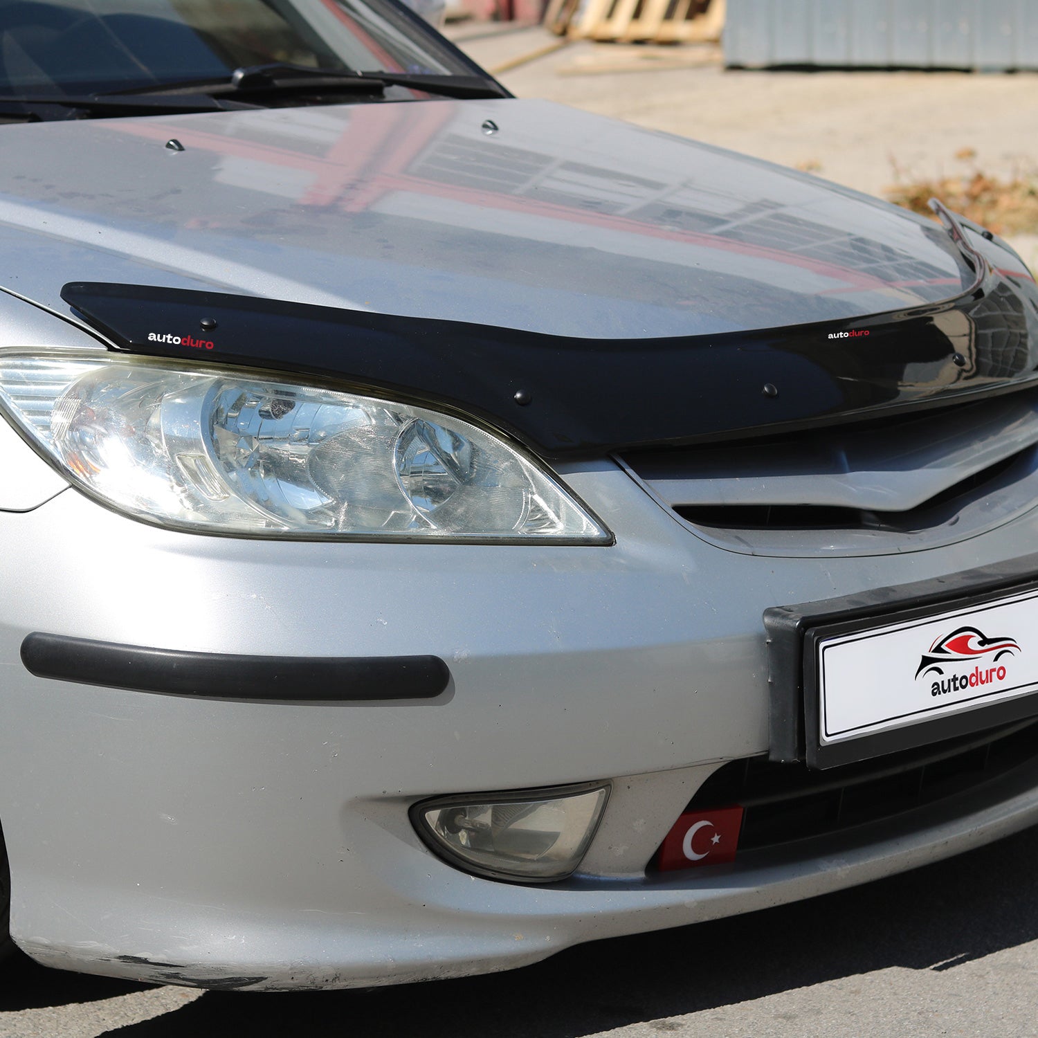Autoduro Honda Civic 2001 - 2006 Rear Bumper Sill Protector 3mm - 30340201-010409-30010101_6