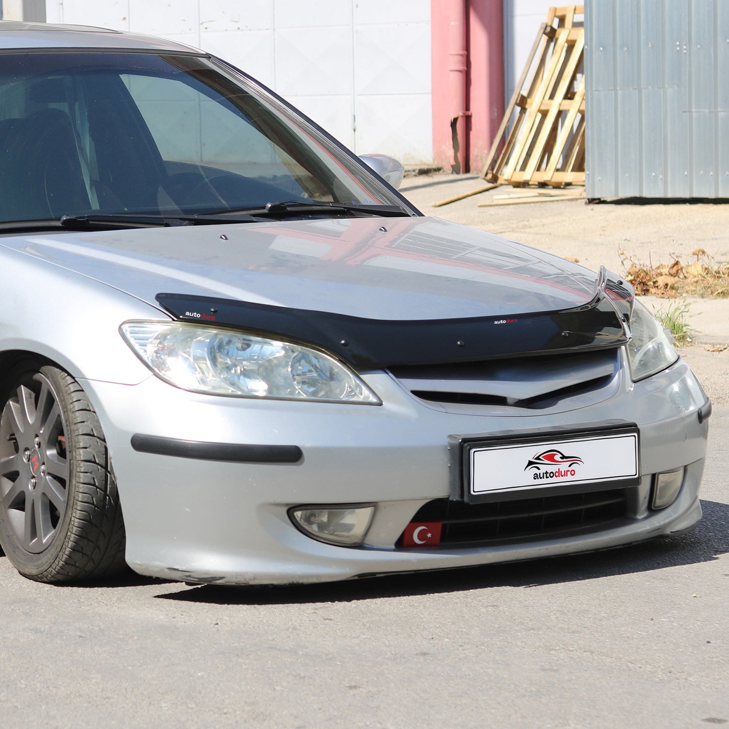 Autoduro Honda Civic 2001 - 2006 Rear Bumper Sill Protector 4mm - 30340201-010409-40010101_7